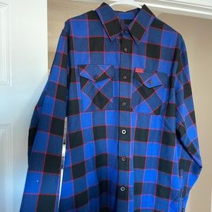 Blue Dixxon Flannel- “Voorhees”